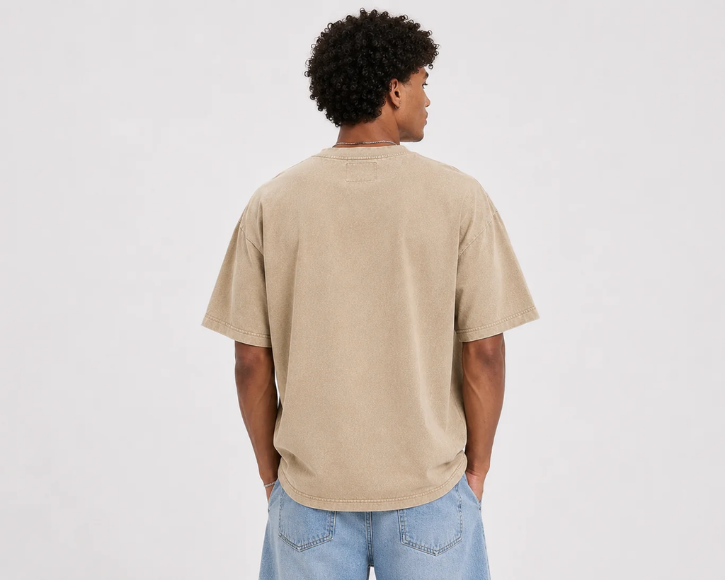 ZL200 Oversized Vintage Washed Tee