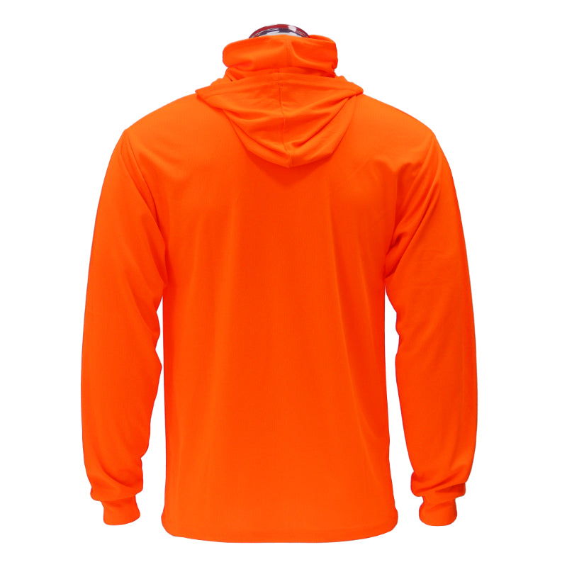 SAFTX-C2-075M Hooded Work Shirt With Built-In Face Mask