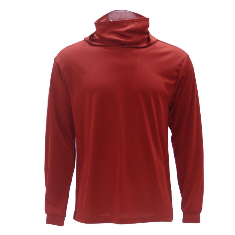 SAFTX-C2-075M Hooded Work Shirt With Built-In Face Mask