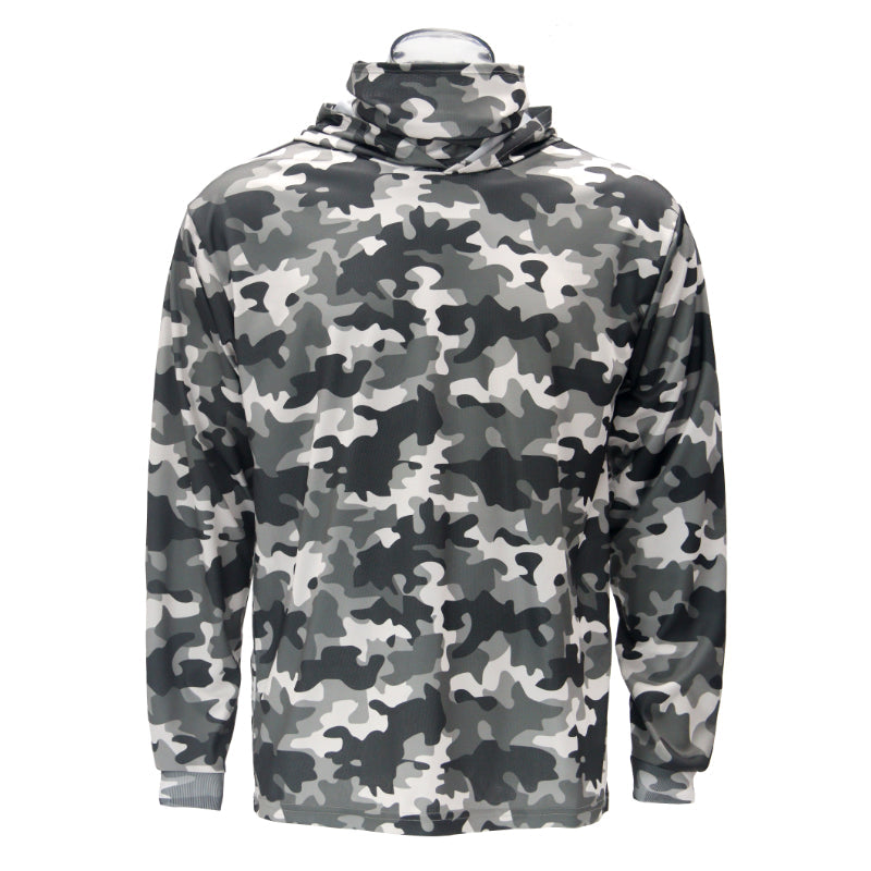 SAFTX-C2-075M Hooded Work Shirt With Built-In Face Mask