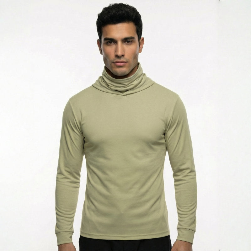 SAFTX-C2-075M Hooded Work Shirt With Built-In Face Mask
