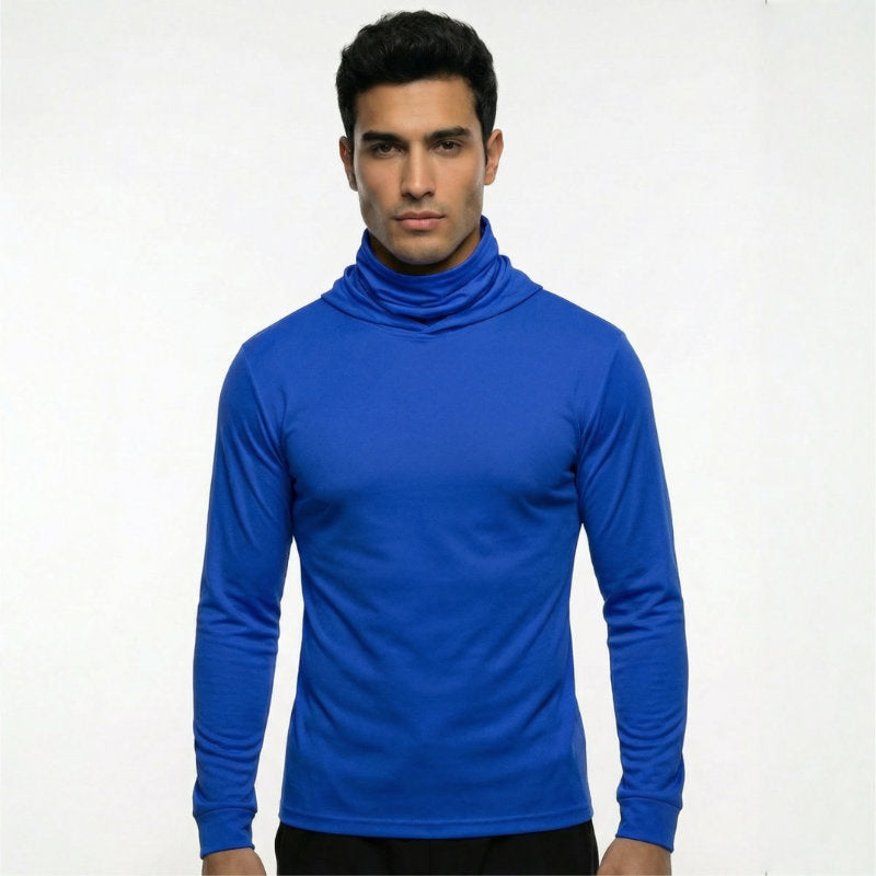 SAFTX-C2-075M Hooded Work Shirt With Built-In Face Mask