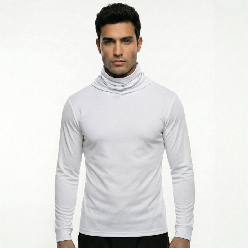 SAFTX-C2-075M Hooded Work Shirt With Built-In Face Mask