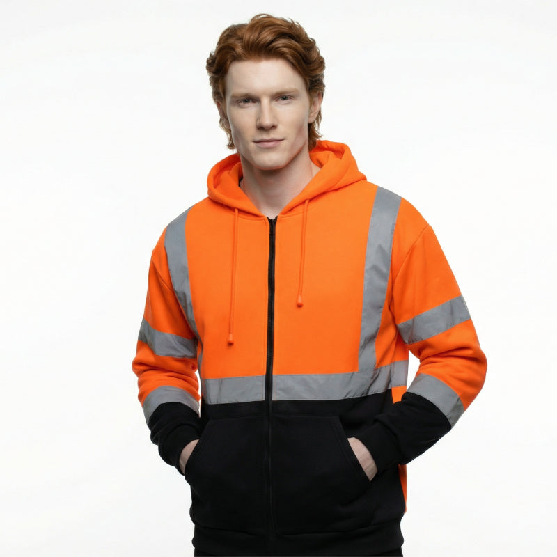 SAFWY-B28-091-1 Reflective Safety Hoodie