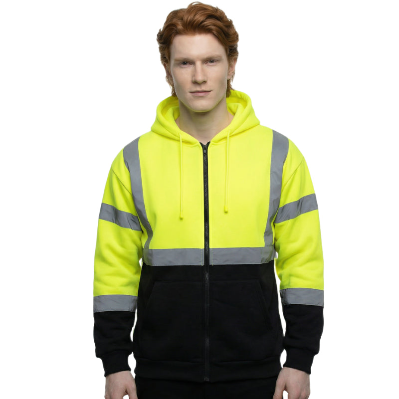 SAFWY-B28-091-1 Reflective Safety Hoodie