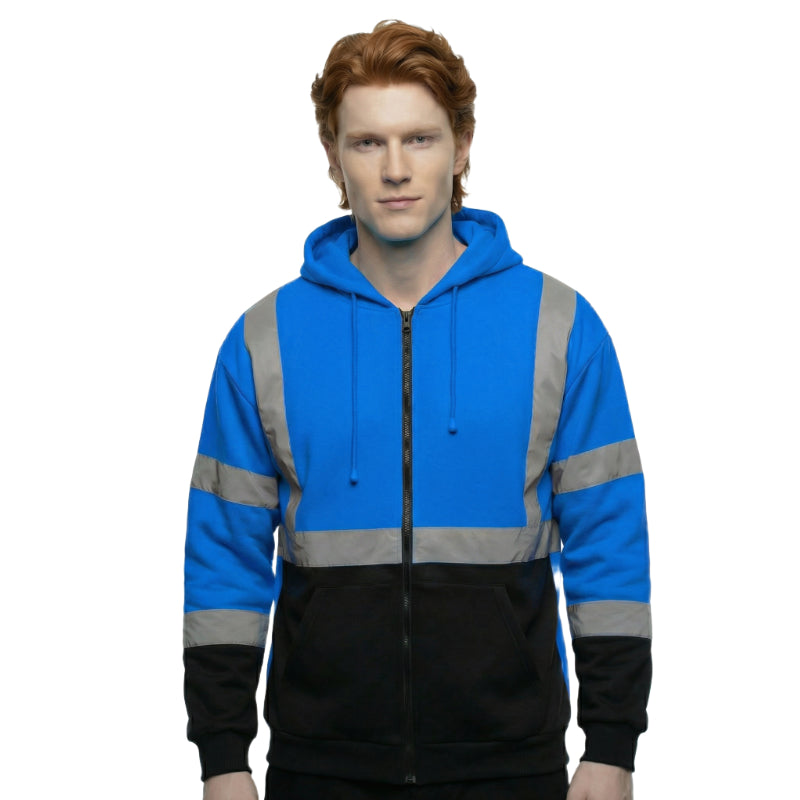 SAFWY-B28-091-1 Reflective Safety Hoodie