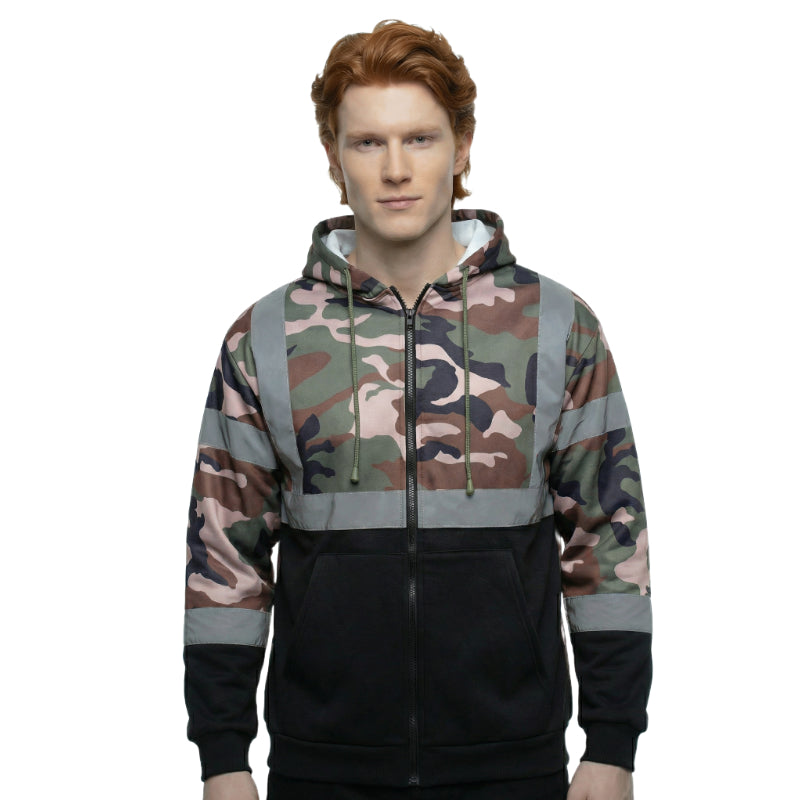 SAFWY-B28-091-1 Reflective Safety Hoodie