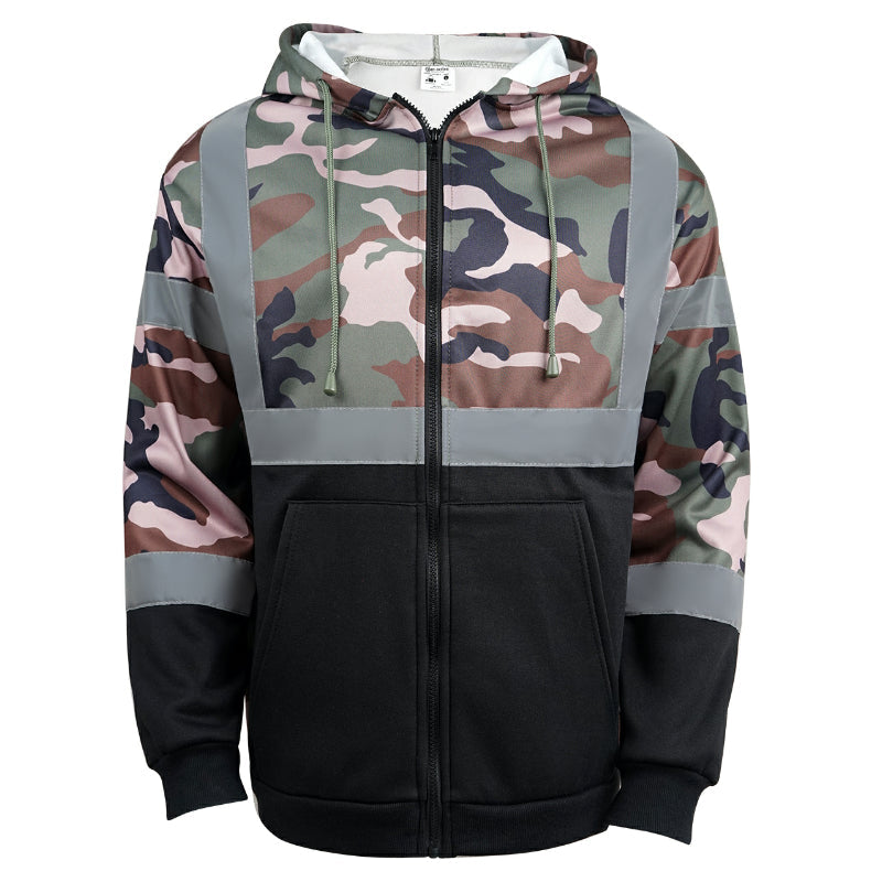 SAFWY-B28-091-1 Reflective Safety Hoodie