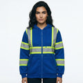 SAFWY-B2-093-1 Reflective Zip Hoodie