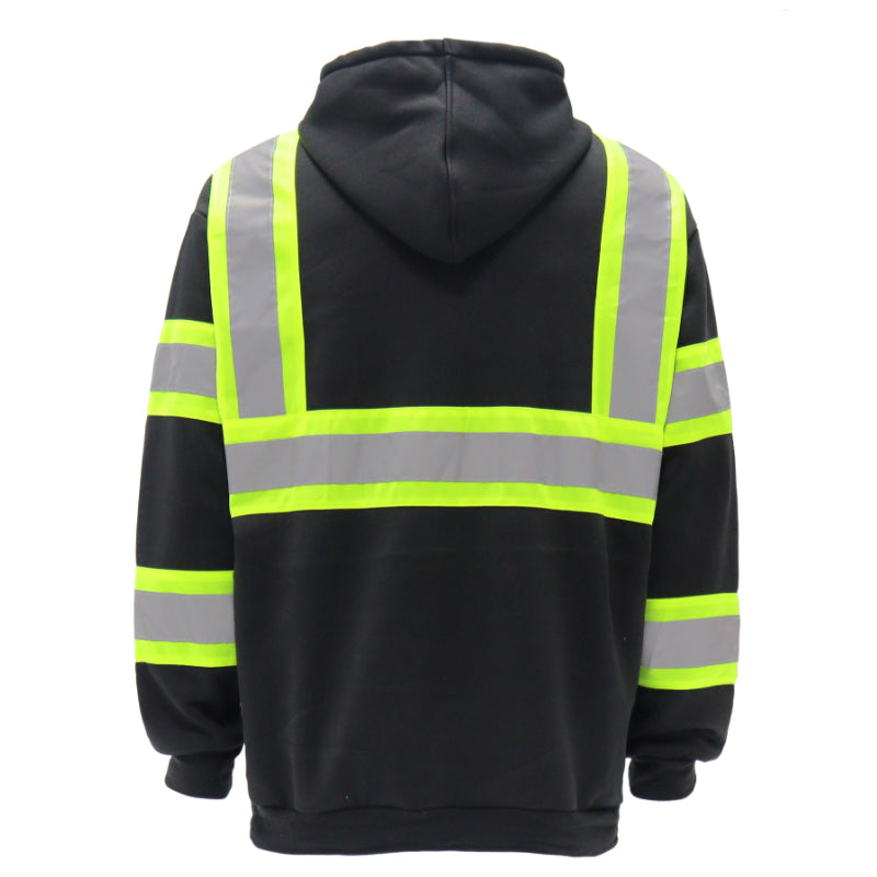 SAFWY-B2-093-1 Reflective Zip Hoodie
