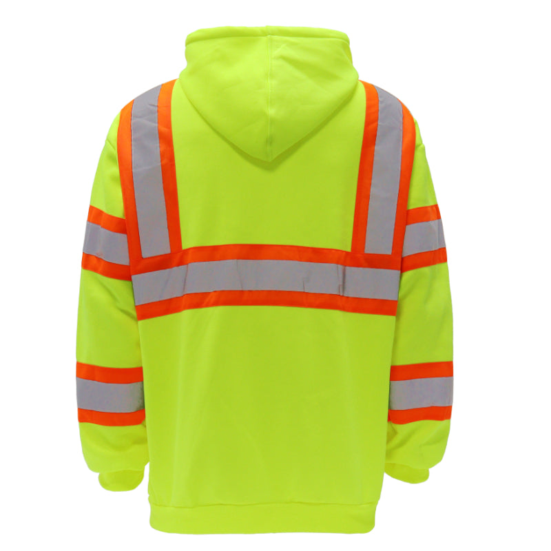 SAFWY-B2-093-1 Reflective Zip Hoodie