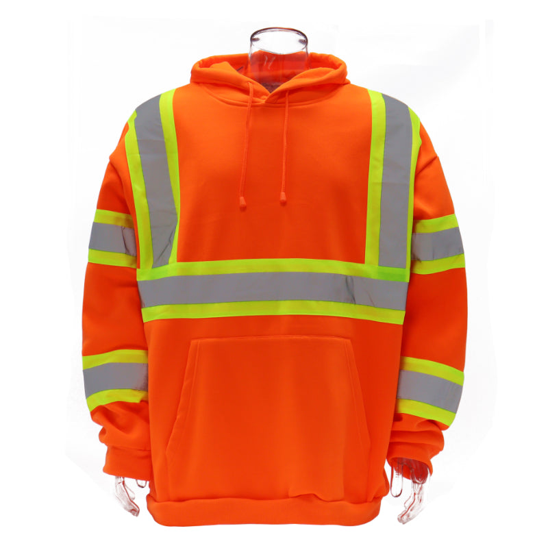 SAFWY-B2-093 Reflective Pullover Safety Hoodie