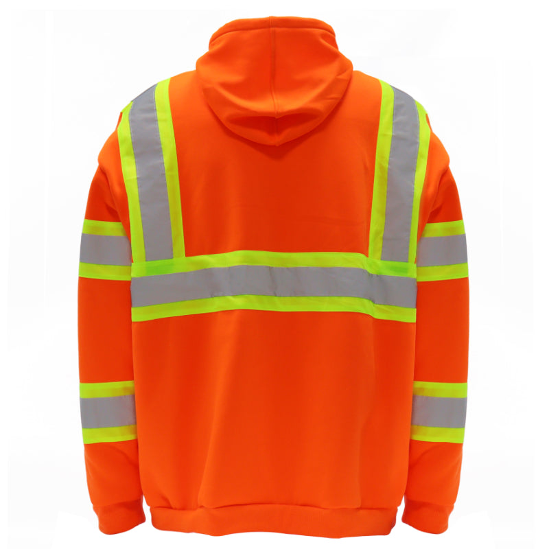 SAFWY-B2-093 Reflective Pullover Safety Hoodie