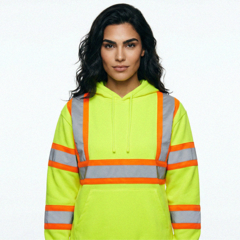 SAFWY-B2-093 Reflective Pullover Safety Hoodie