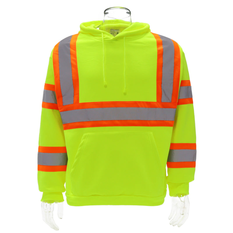 SAFWY-B2-093 Reflective Pullover Safety Hoodie
