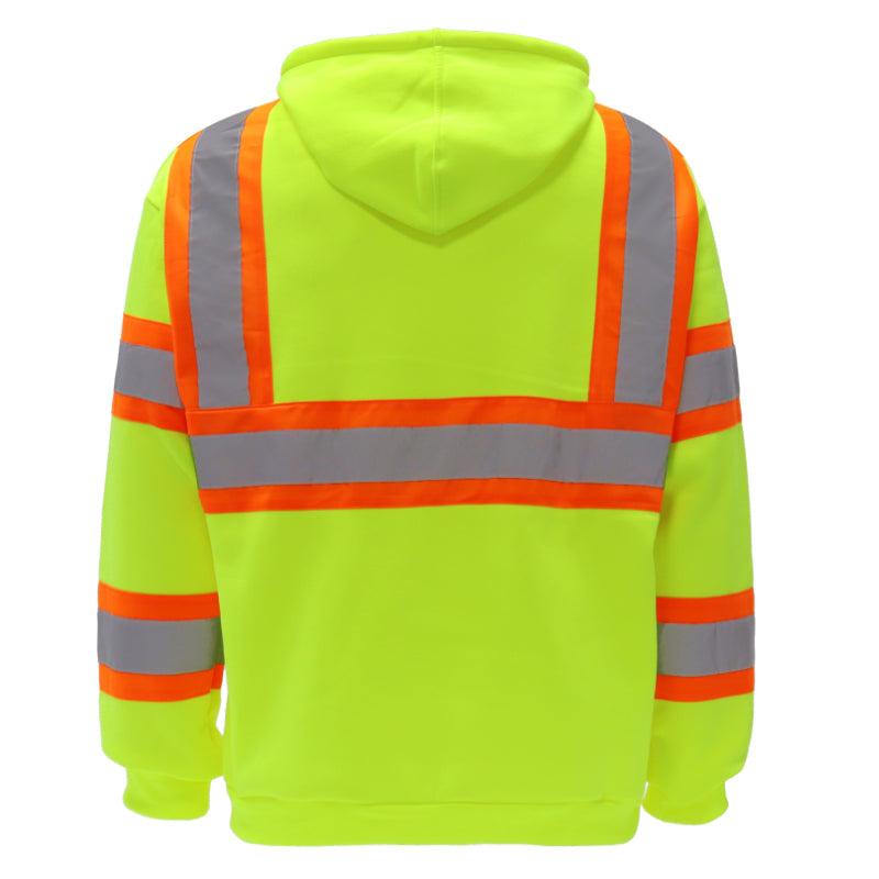 SAFWY-B2-093 Reflective Pullover Safety Hoodie