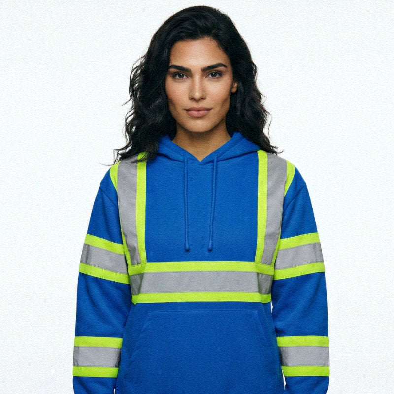 SAFWY-B2-093 Reflective Pullover Safety Hoodie
