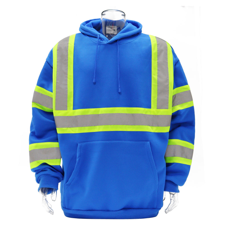 SAFWY-B2-093 Reflective Pullover Safety Hoodie