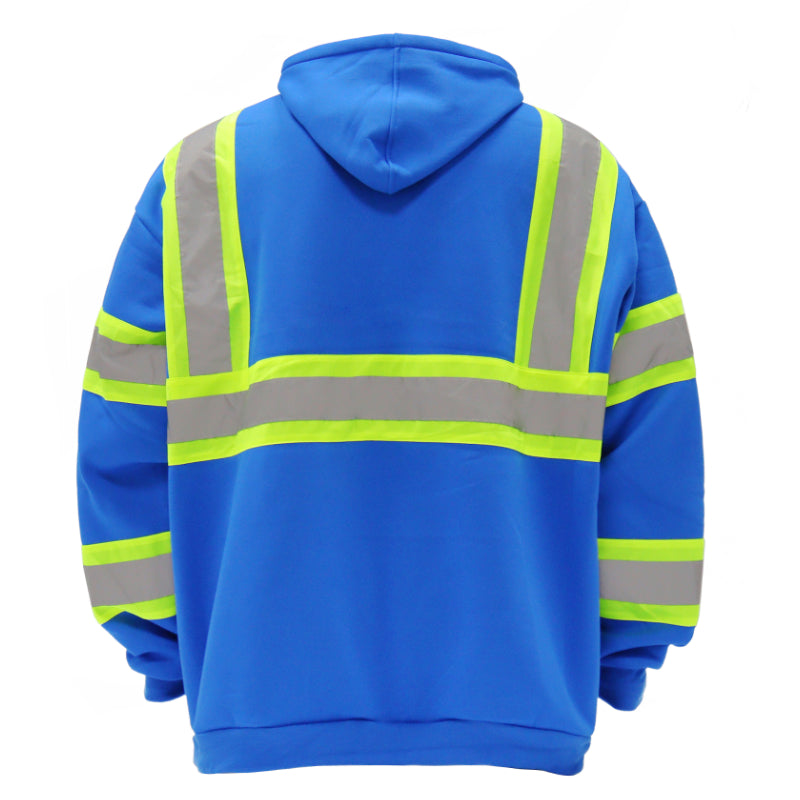 SAFWY-B2-093 Reflective Pullover Safety Hoodie