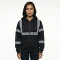 SAFWY-A2-088-1 Reflective Fleece Zip Hoodie