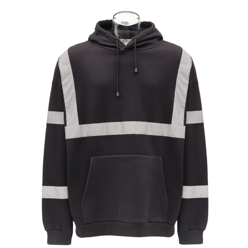 SAFWY-A2-088 Reflective Fleece Pullover Hoodie