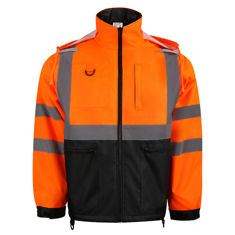 SAFMY-A48-218 Reflective Fleece Lined Safety Jacket