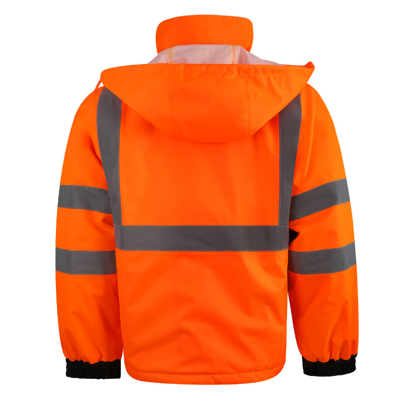SAFMY-A48-218 Reflective Fleece Lined Safety Jacket