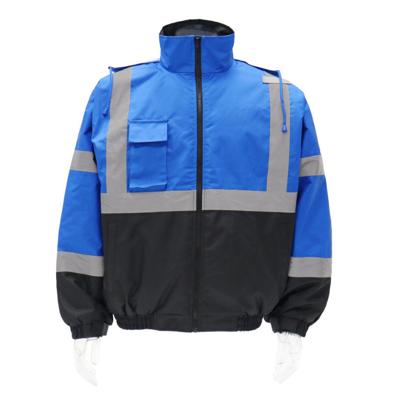 SAFMY-B28-098 Reflective Safety Jacket With Padded Lining