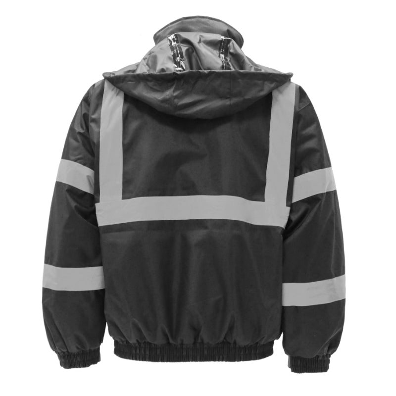 SAFMY-B28-098 Reflective Safety Jacket With Padded Lining