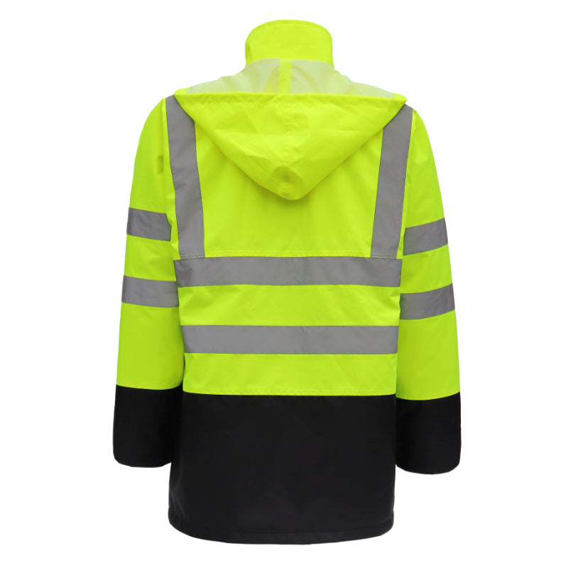 SAFMY-B48-130 Reflective Safety Jacket With Padded Lining