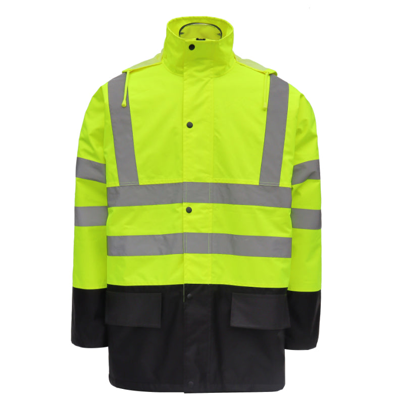 SAFMY-B48-130 Reflective Safety Jacket With Padded Lining