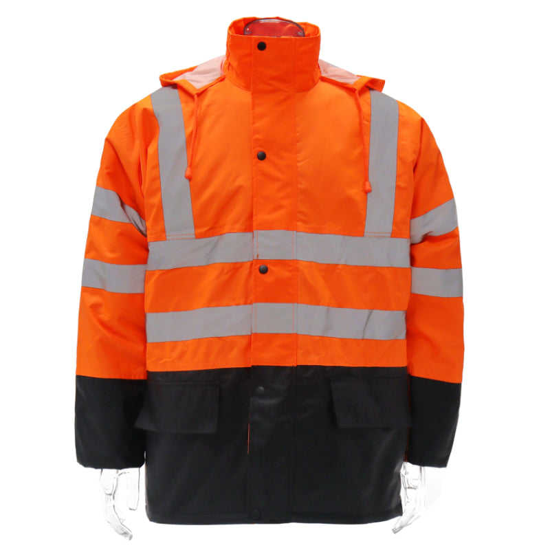 SAFMY-B48-130 Reflective Safety Jacket With Padded Lining