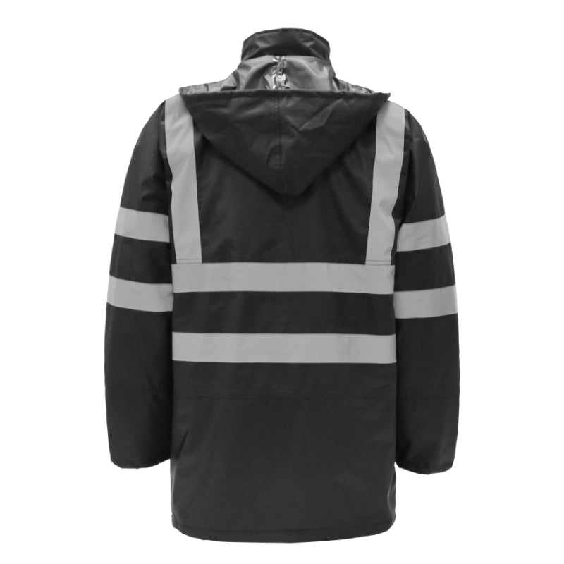 SAFMY-B48-130 Reflective Safety Jacket With Padded Lining