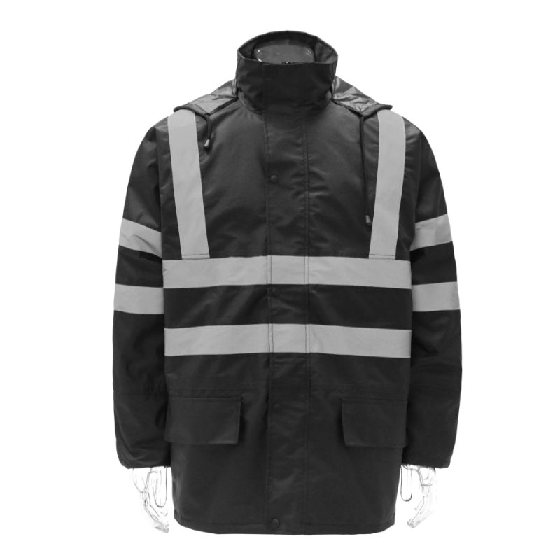 SAFMY-B48-130 Reflective Safety Jacket With Padded Lining