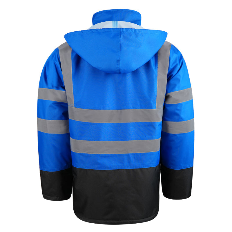 SAFMY-B48-130 Reflective Safety Jacket With Padded Lining