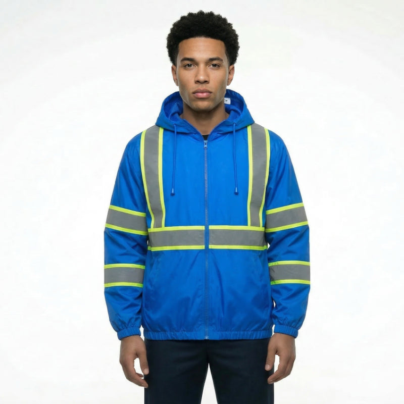 SAFWY-A8-219-1 Reflective Safety Windbreaker