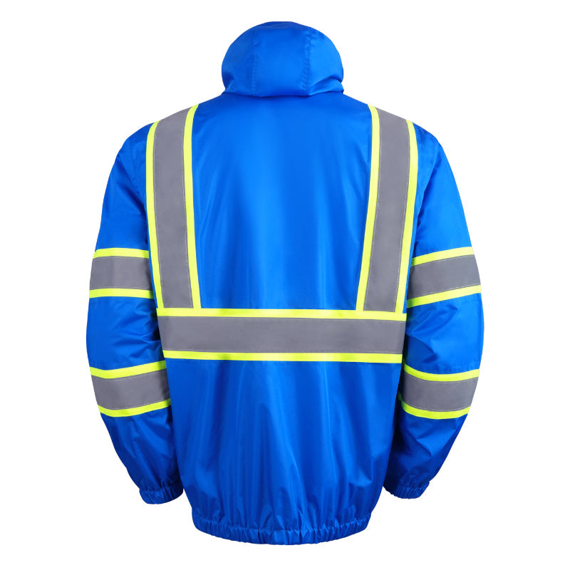 SAFWY-A8-219-1 Reflective Safety Windbreaker