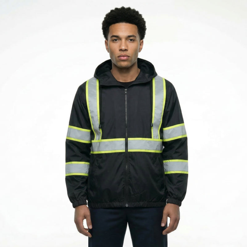 SAFWY-A8-219-1 Reflective Safety Windbreaker