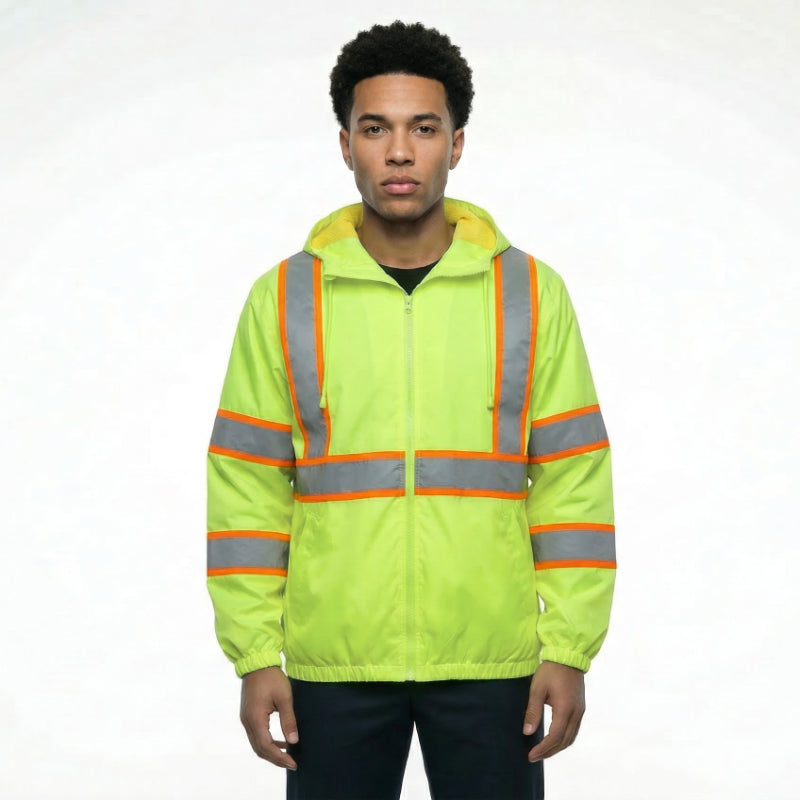 SAFWY-A8-219-1 Reflective Safety Windbreaker