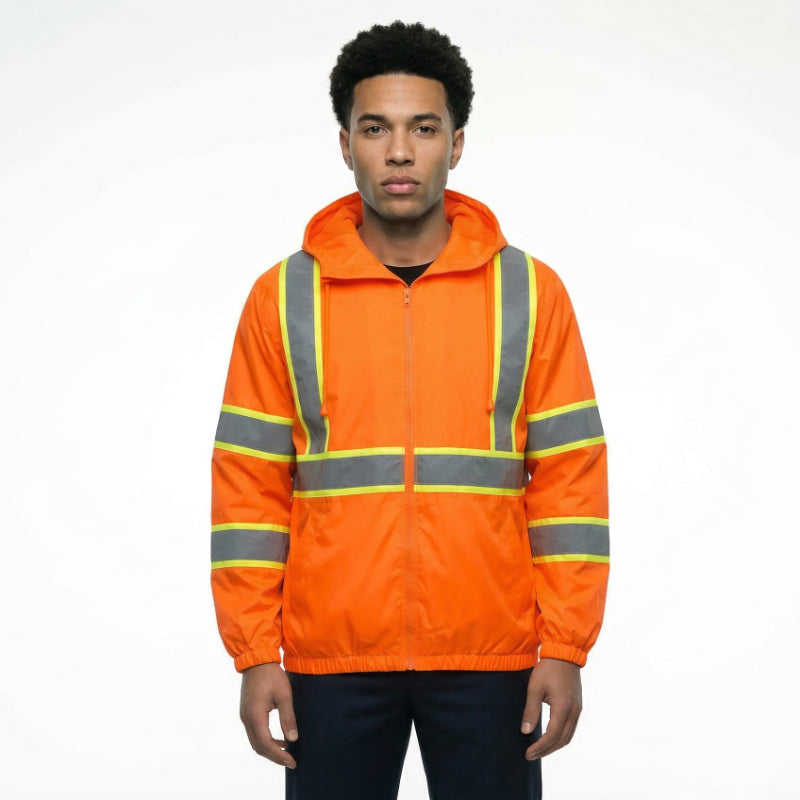 SAFWY-A8-219-1 Reflective Safety Windbreaker