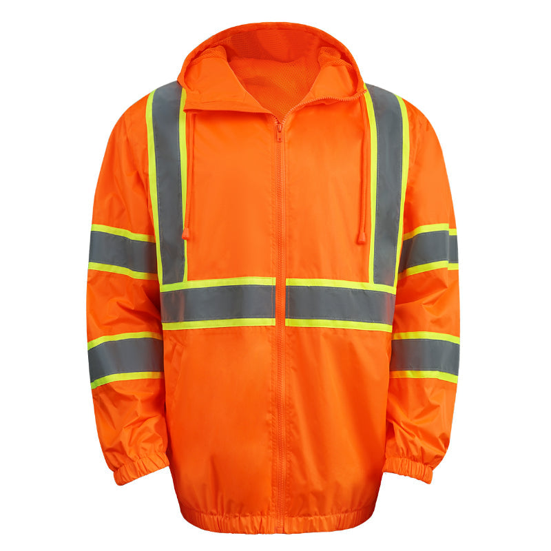 SAFWY-A8-219-1 Reflective Safety Windbreaker