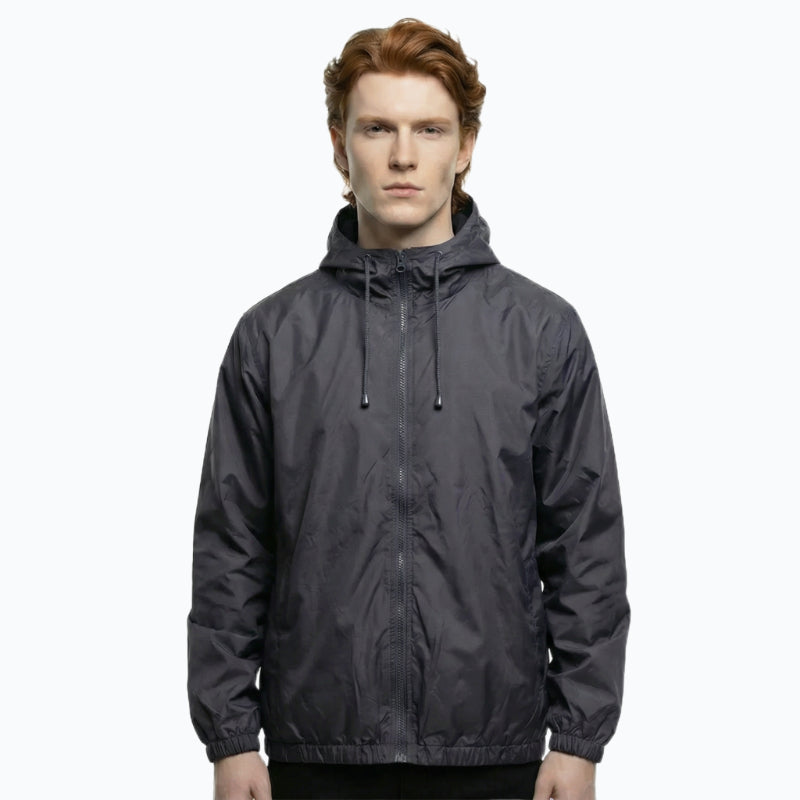 SAFWY-A8-219 Windbreaker Jacket With Hood and Mesh Lining