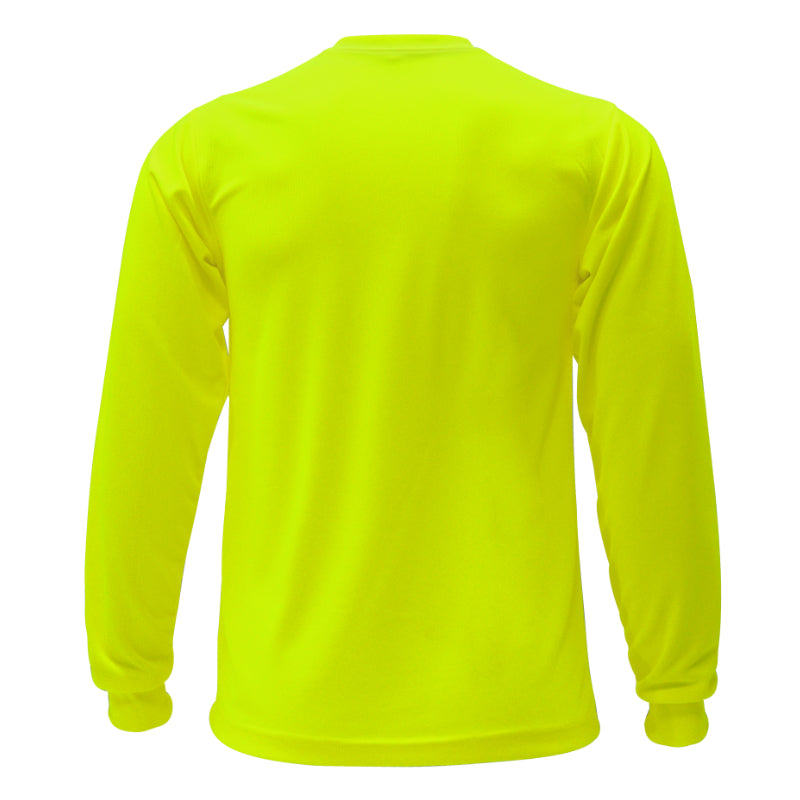 SAFTX-C2-056 Moisture-Wicking Long Sleeve Safety Shirt
