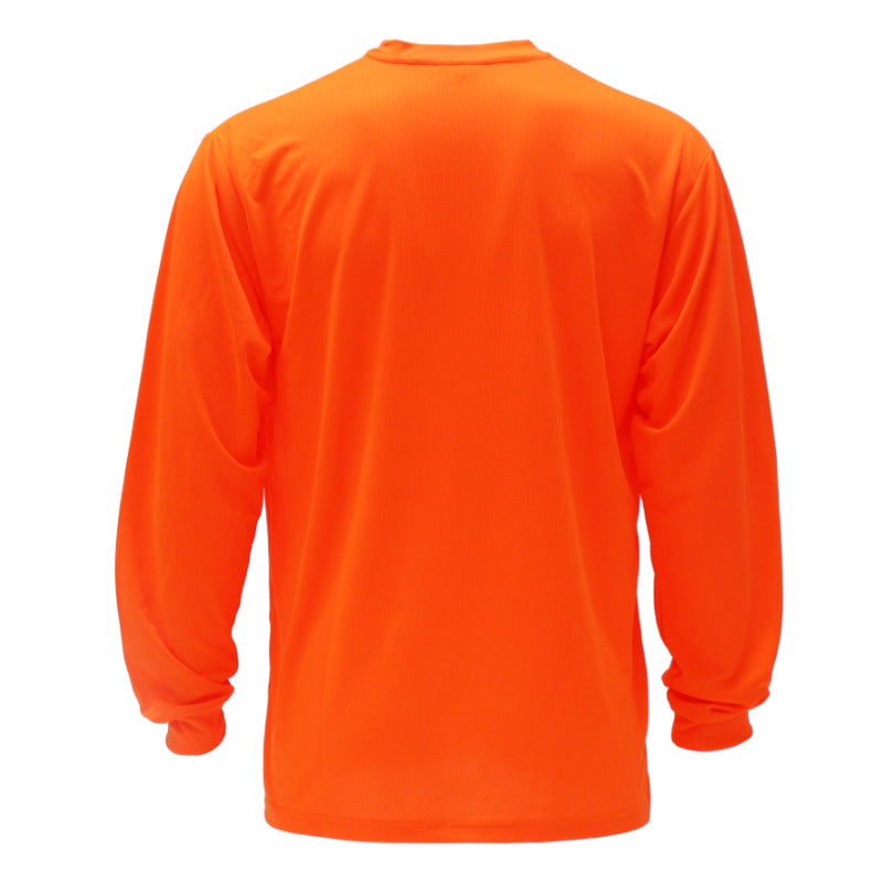 SAFTX-C2-056 Moisture-Wicking Long Sleeve Safety Shirt