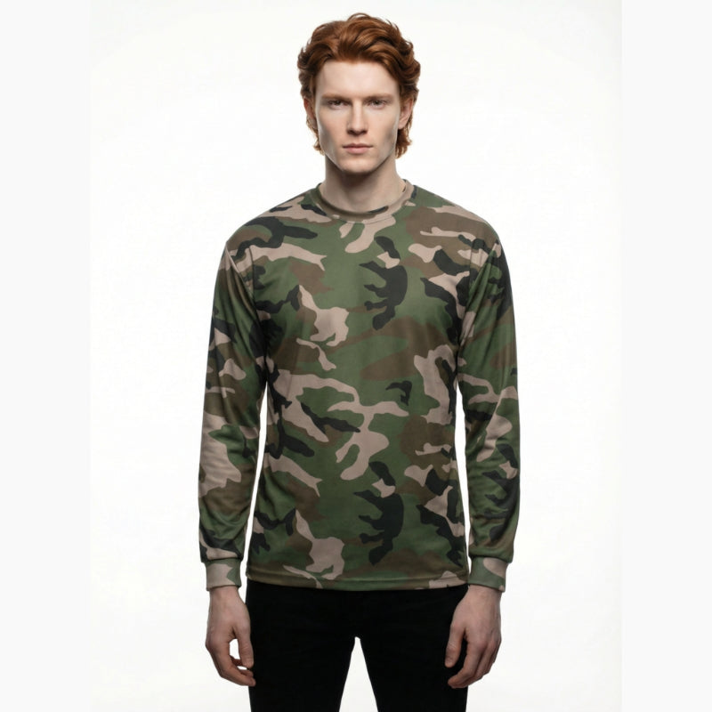 SAFTX-C2-056 Moisture-Wicking Long Sleeve Safety Shirt