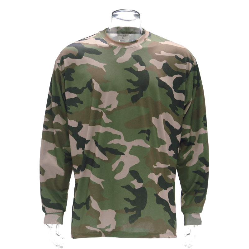 SAFTX-C2-056 Moisture-Wicking Long Sleeve Safety Shirt