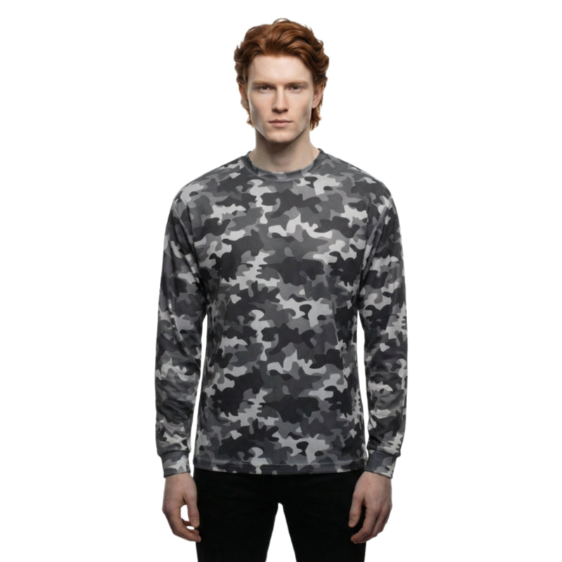 SAFTX-C2-056 Moisture-Wicking Long Sleeve Safety Shirt