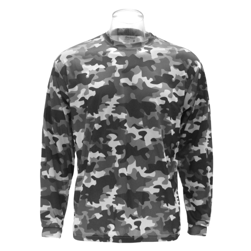 SAFTX-C2-056 Moisture-Wicking Long Sleeve Safety Shirt