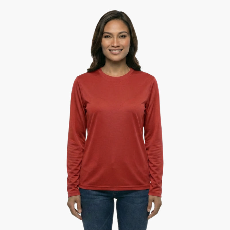 SAFTX-C2-056 Moisture-Wicking Long Sleeve Safety Shirt