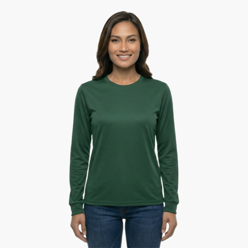 SAFTX-C2-056 Moisture-Wicking Long Sleeve Safety Shirt
